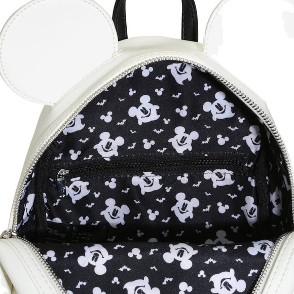Loungefly Disney Ghost Mickey Halloween Backpack - Picture 9 of 11